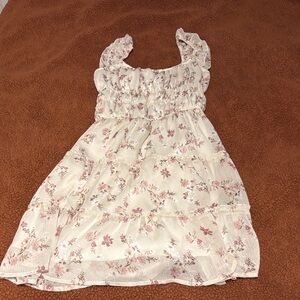 Floral Ruffle women’s Dress